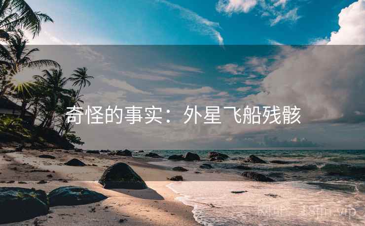 奇怪的事实:外星飞船残骸 奇怪的事实:外星飞船残骸